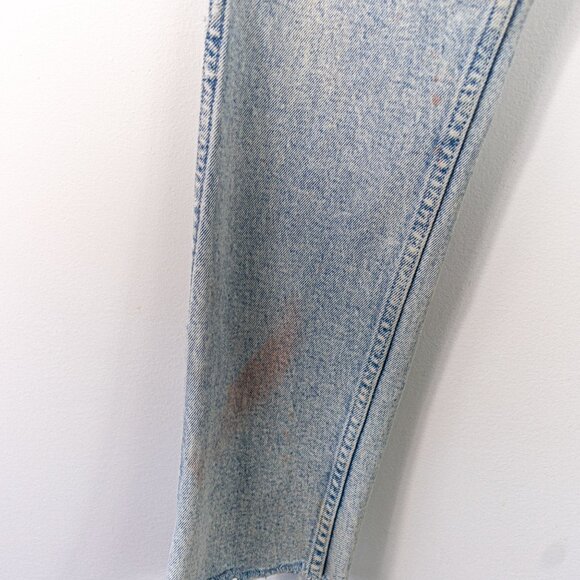 Levi's Line 8 Distressed Raw Hem Jeans Juniors Size 3 - Picture 11 of 15